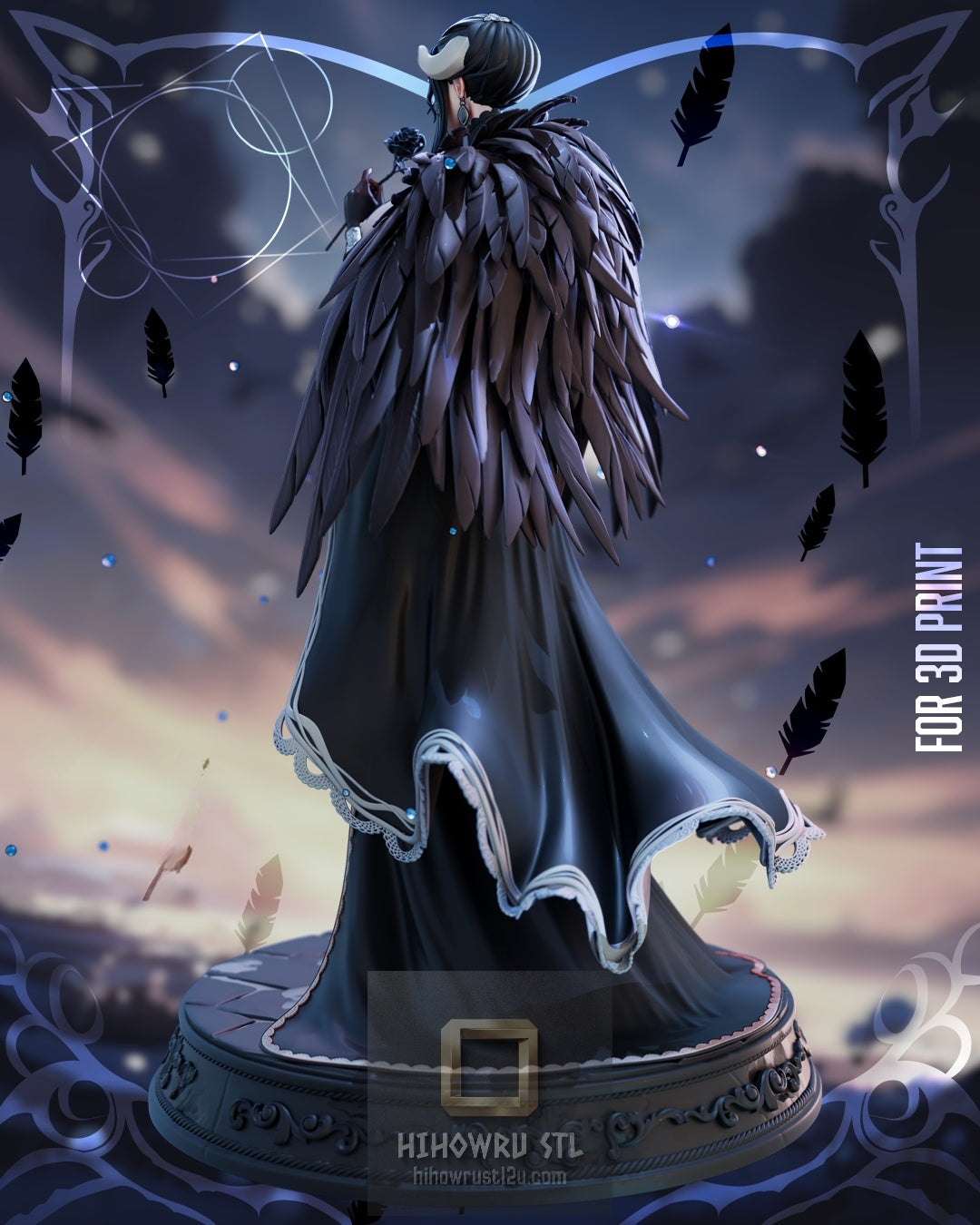 5370 Albedo NSFW - Overlord - STL 3D Print Files