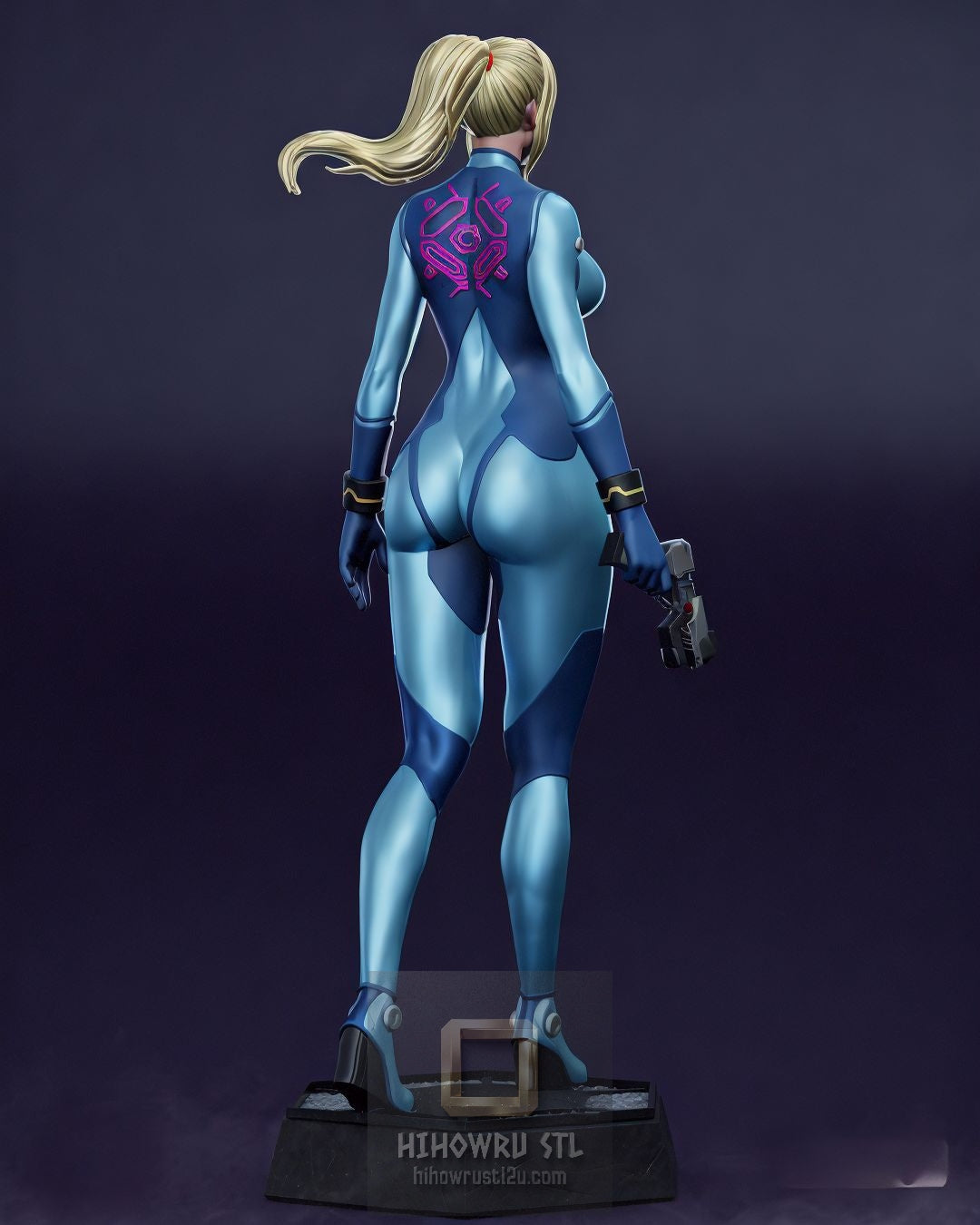 5098 Samus Aran NSFW - Metroid - STL 3D Print Files