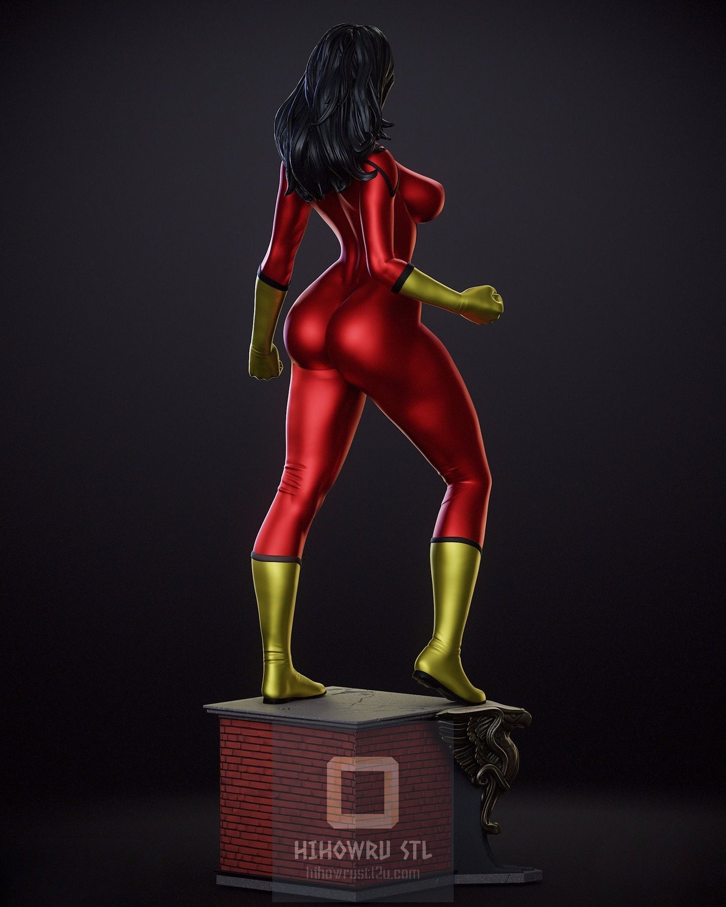 4316 Spider-Woman NSFW - Marvel Comics - STL 3D Print Files