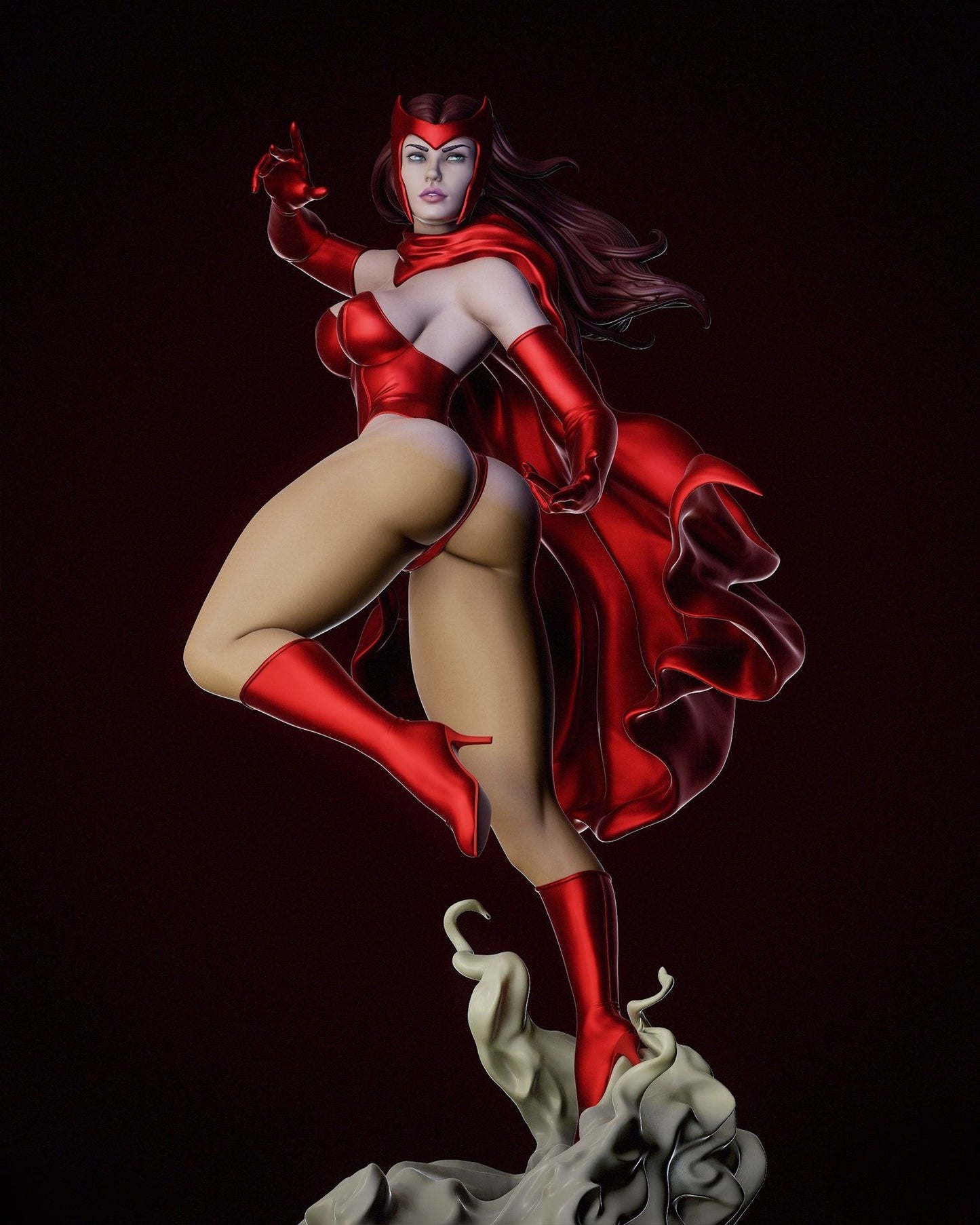 4197 Scarlet Witch NSFW - Wanda Maximoff - STL 3D Print Files