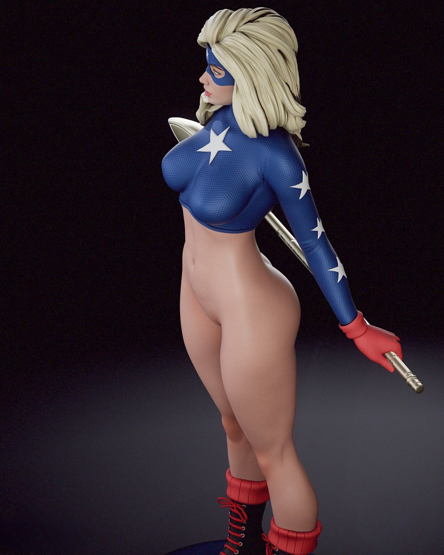 3861 Stargirl NSFW - DC Comics - STL 3D Print Files
