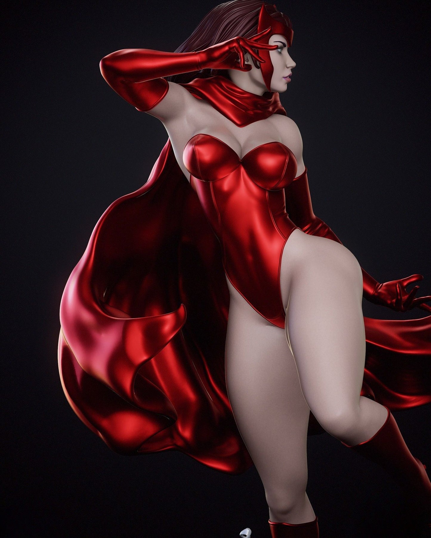 4197 Scarlet Witch NSFW - Wanda Maximoff - STL 3D Print Files