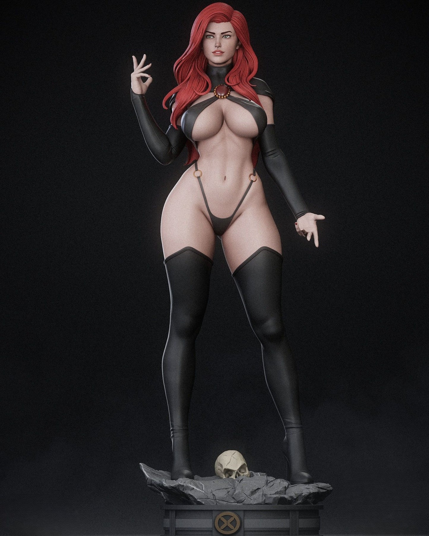 4134 Madelyne Pryor NSFW - The Goblin Queen - STL 3D Print Files