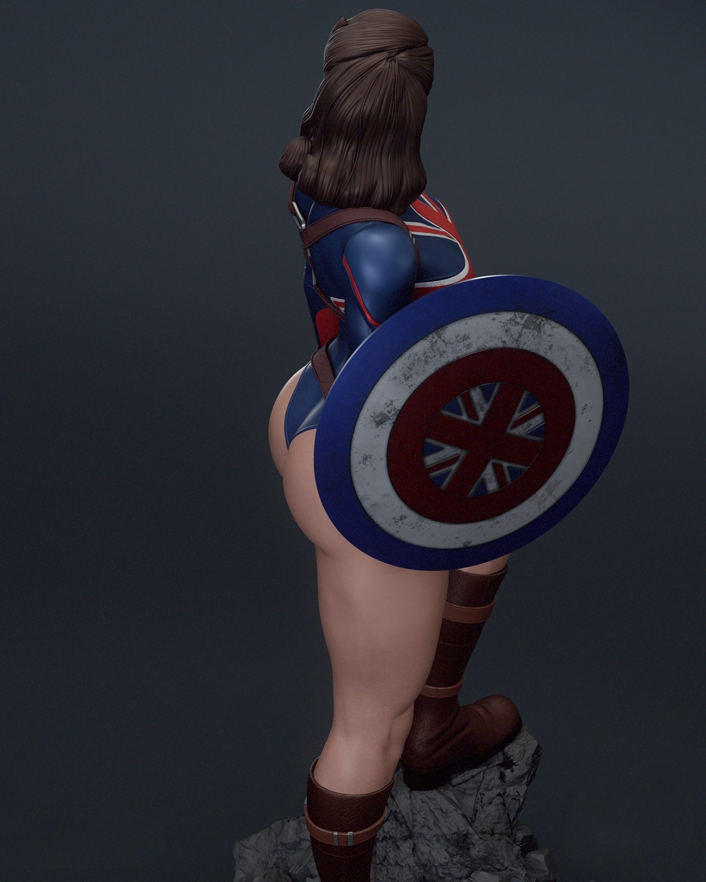 2893 Captain Carter NSFW - Marvel Comics - STL 3D Print Files