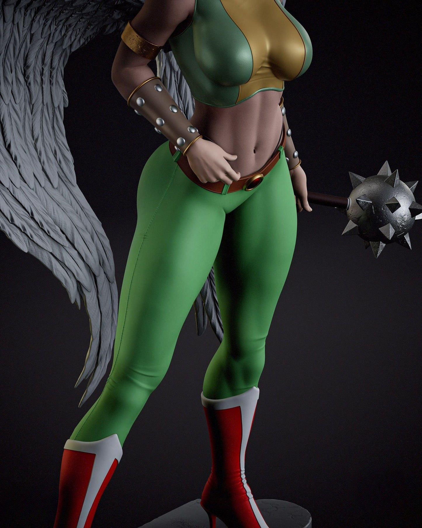 3803 Hawkgirl - DC Comics - STL 3D Print Files