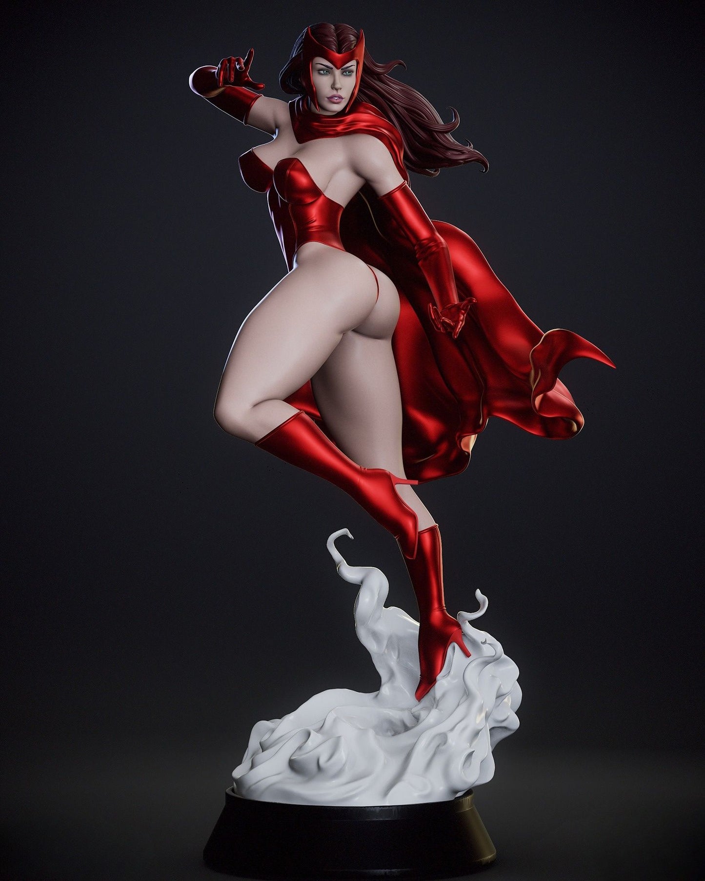 4197 Scarlet Witch NSFW - Wanda Maximoff - STL 3D Print Files