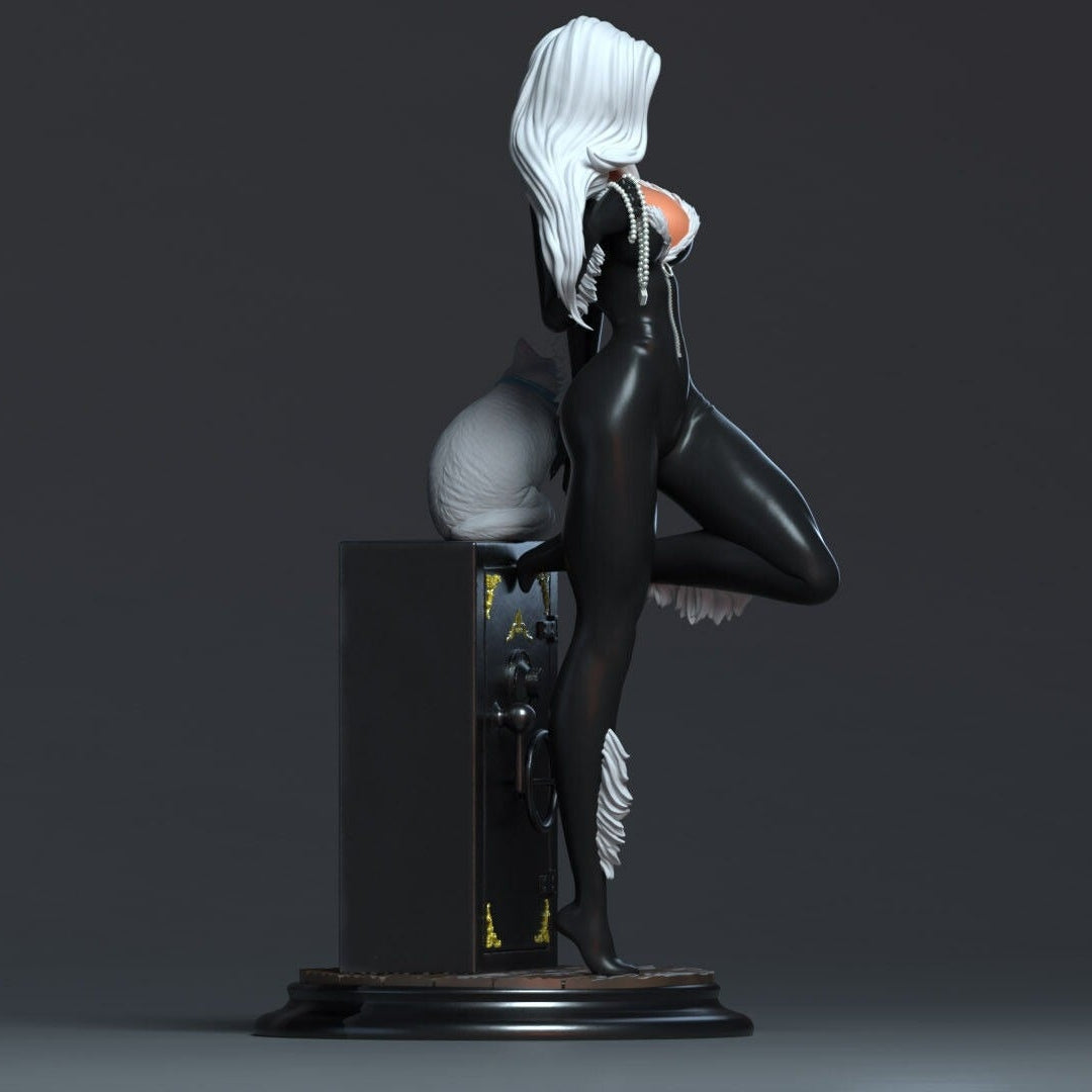 3455 Black Cat NSFW - Marvel Comics - STL 3D Print Files