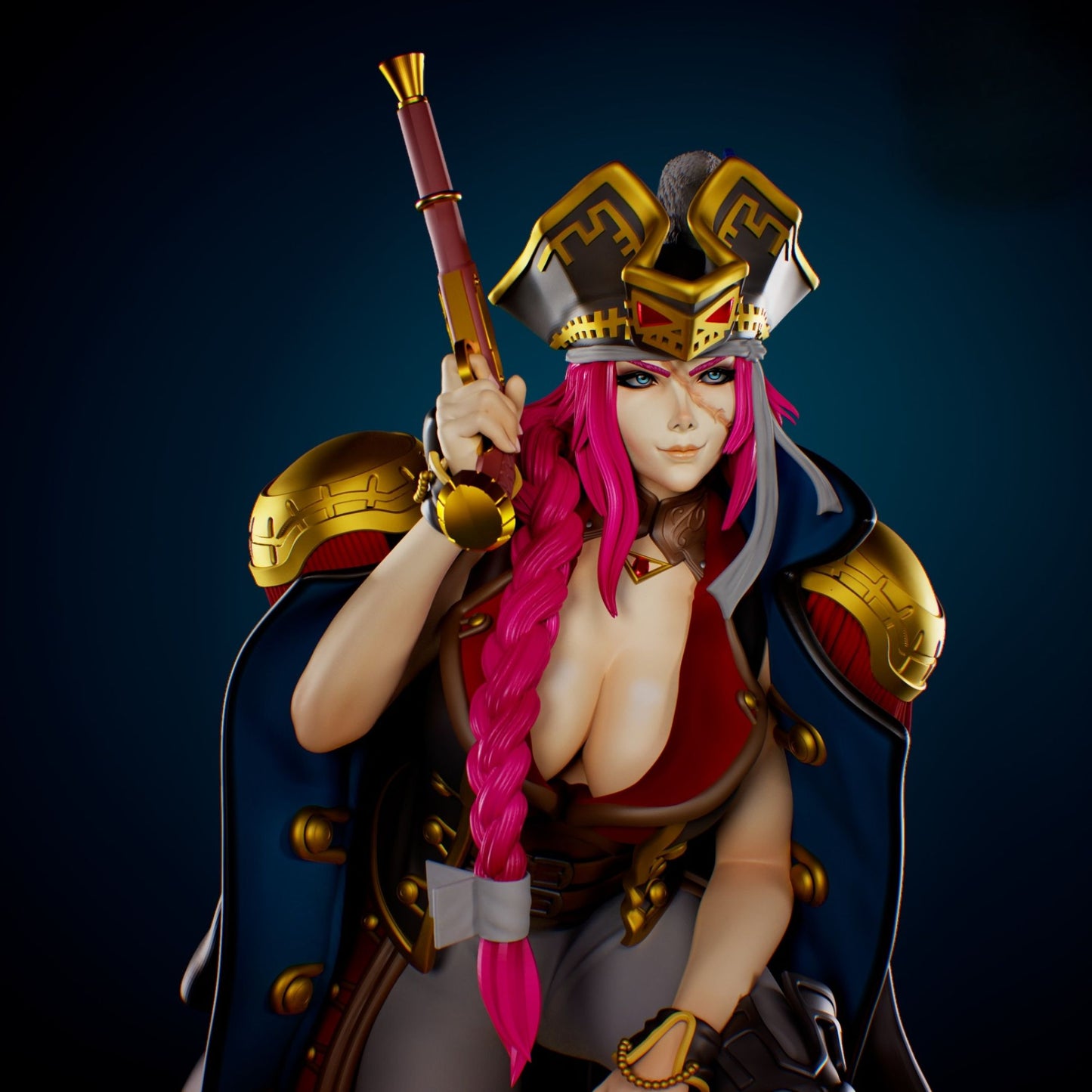 3947 Francis Drake - STL 3D Print Files