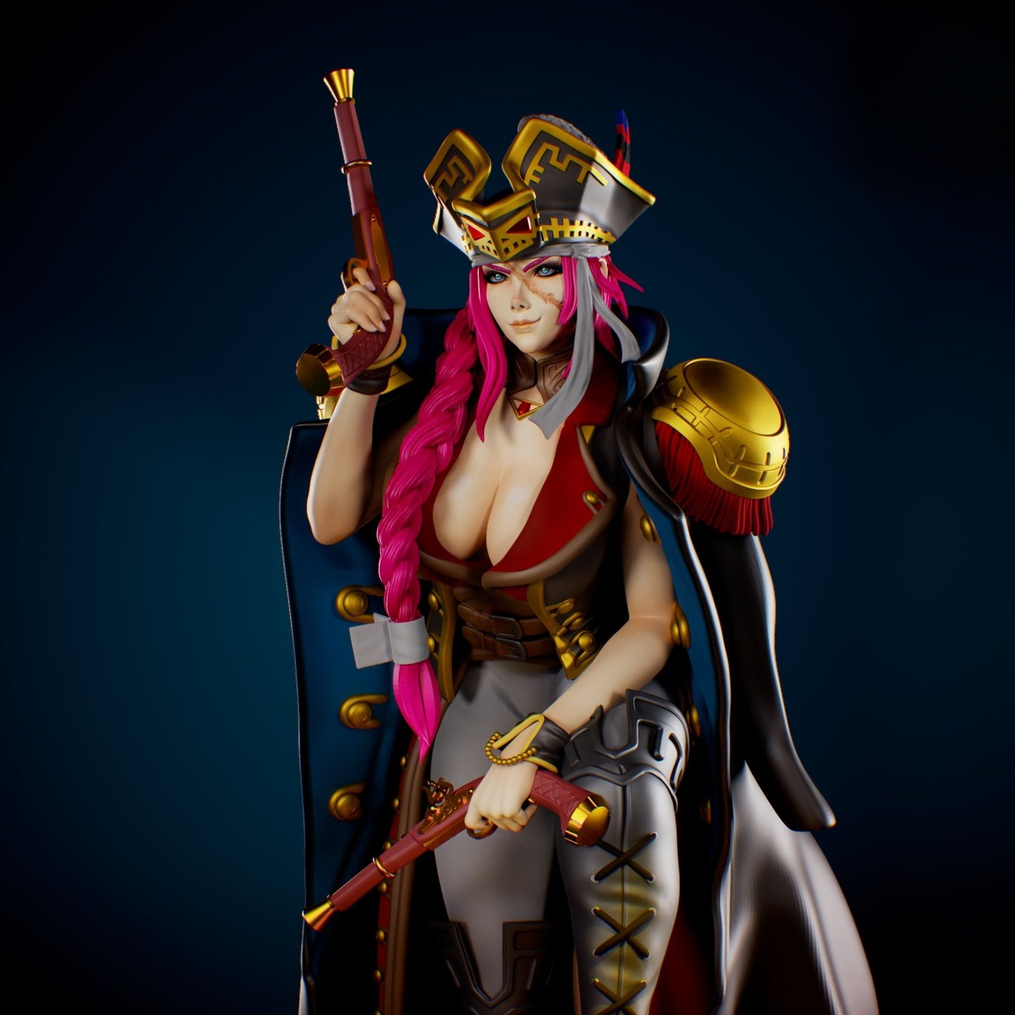 3947 Francis Drake - STL 3D Print Files