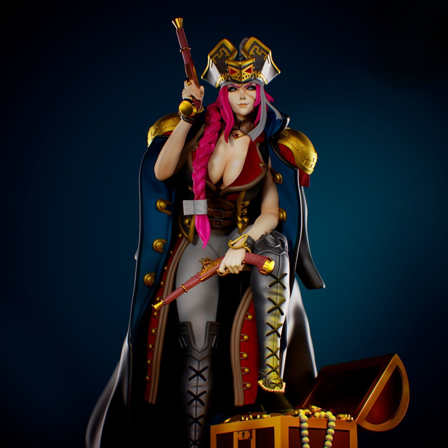 3947 Francis Drake - STL 3D Print Files