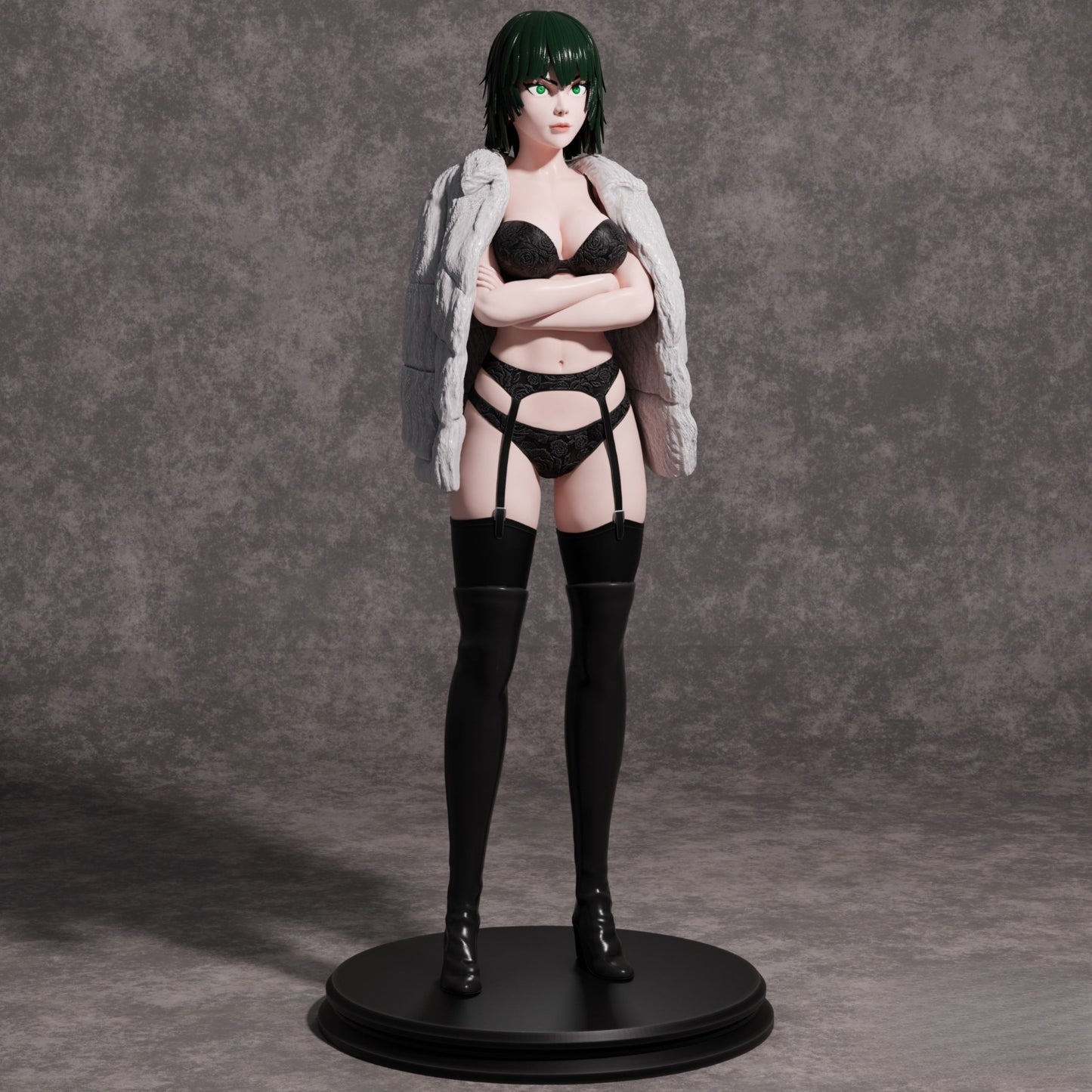 3910 Fubuki NSFW - One Punch Man - STL 3D Print Files