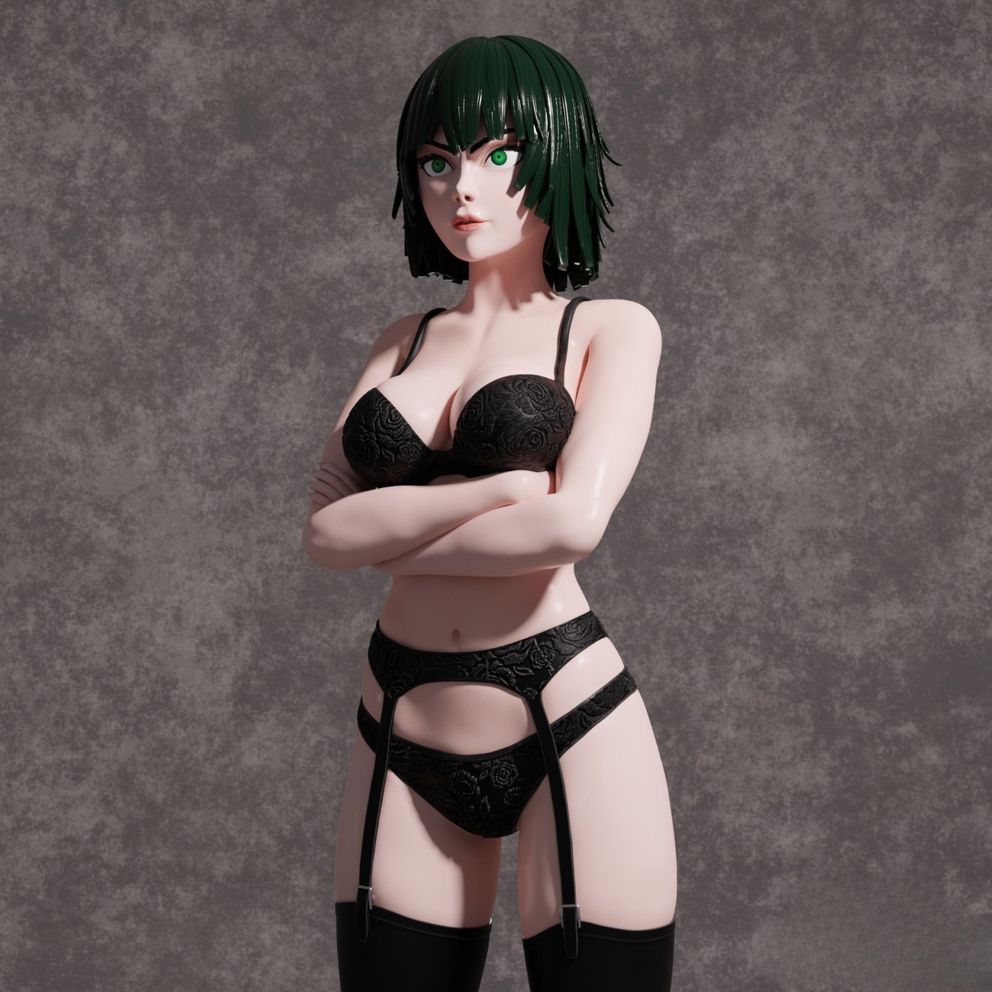 3910 Fubuki NSFW - One Punch Man - STL 3D Print Files