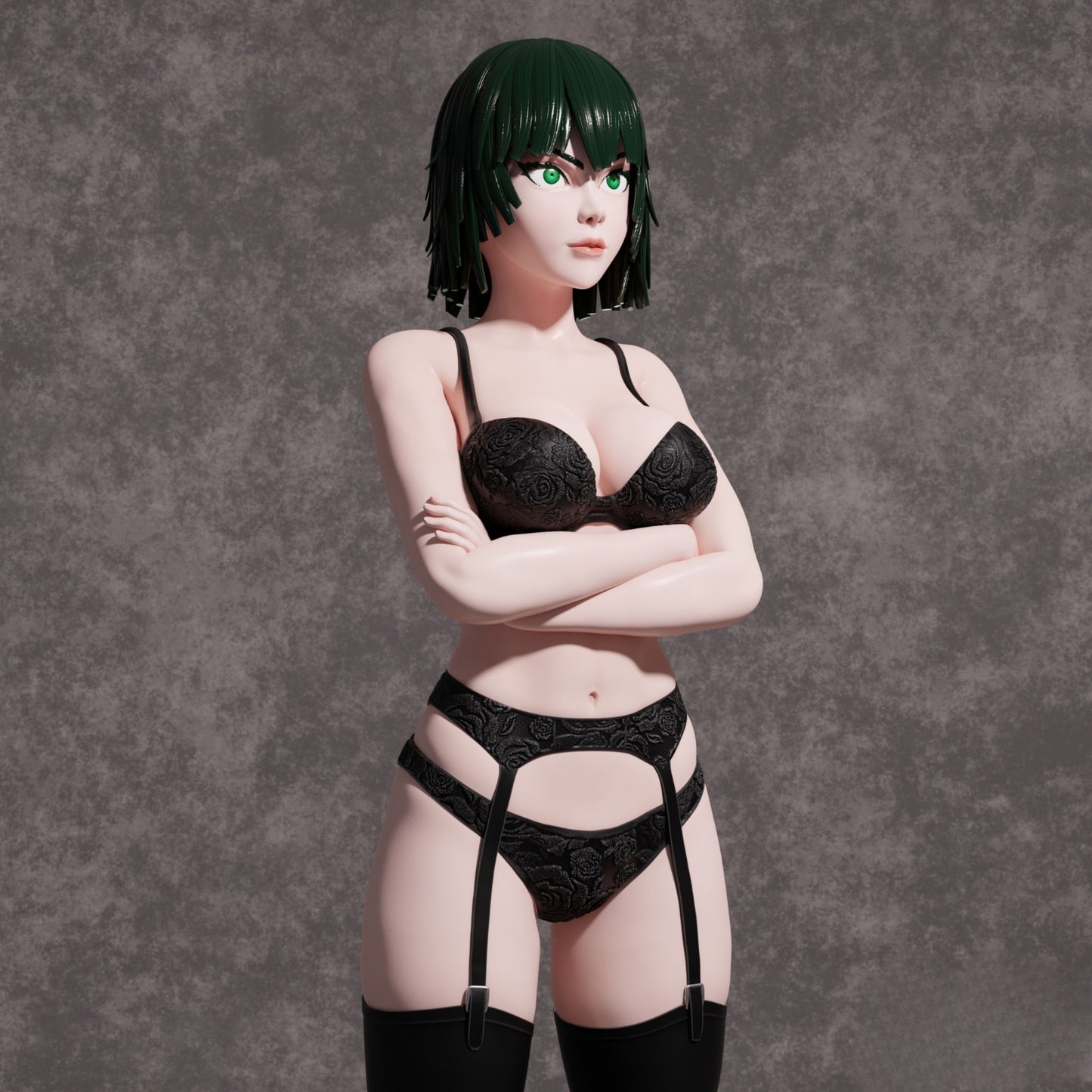 3910 Fubuki NSFW - One Punch Man - STL 3D Print Files