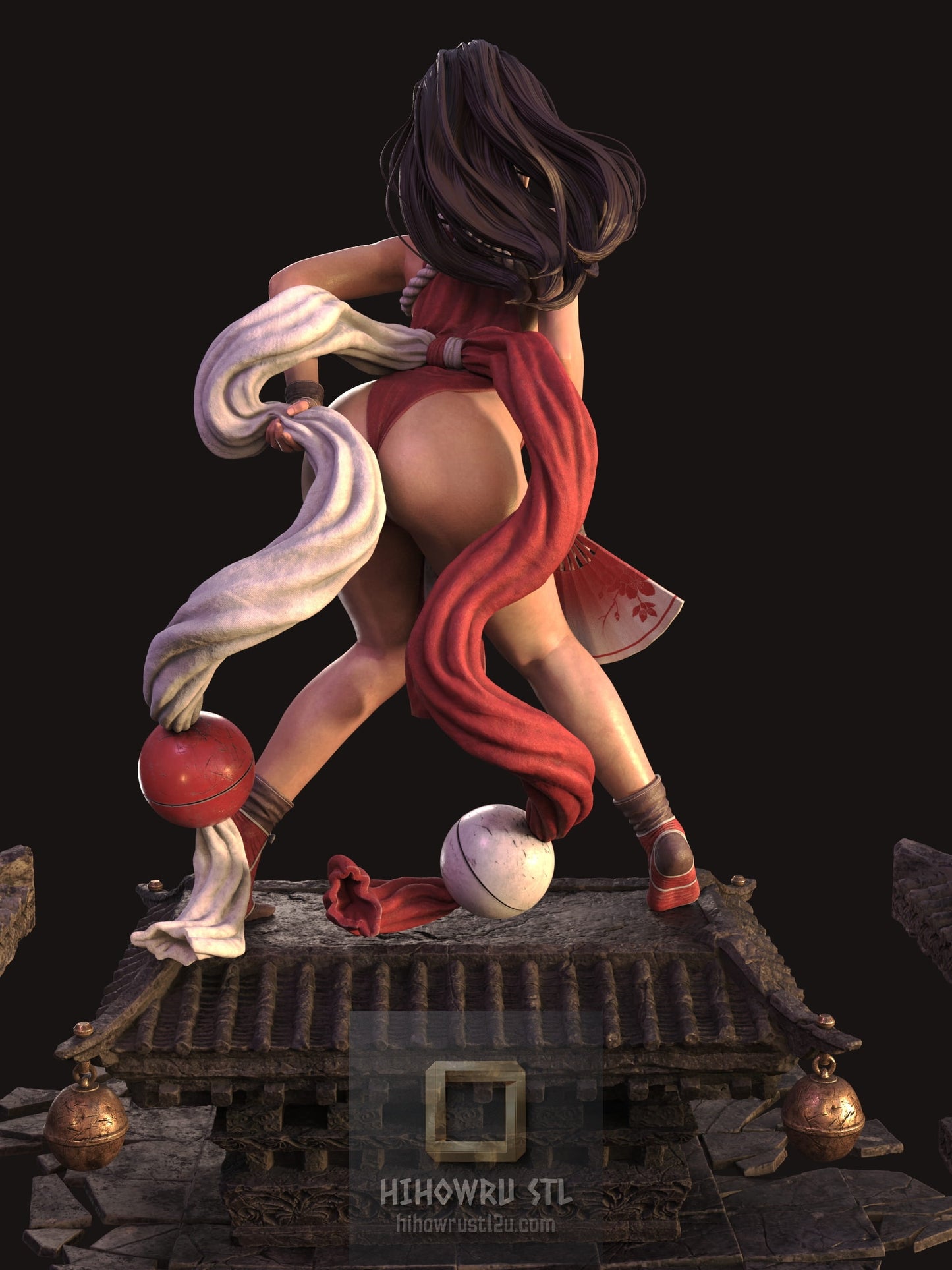 5468 Mai Shiranui - King of Fighters - STL 3D Print Files