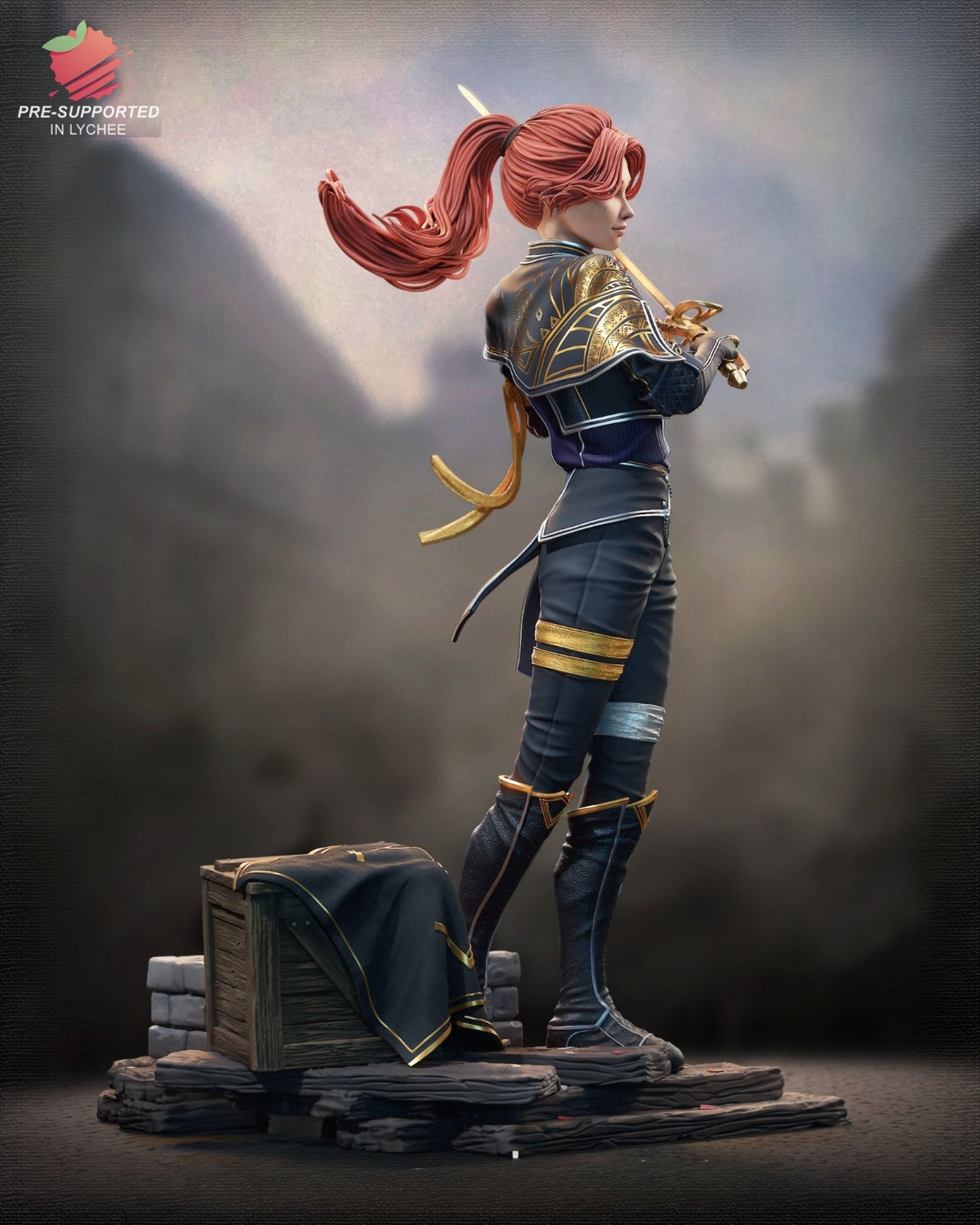 3935 Maelle - Expedition 33 - STL 3D Print Files