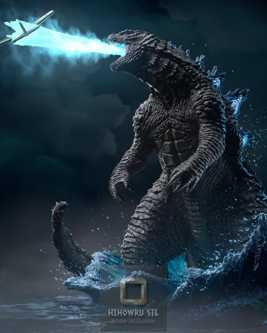 5486 Godzilla - STL 3D Print Files