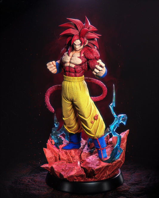 4227 GOKU SSJ4 - Dragon Ball GT - STL 3D Print Files