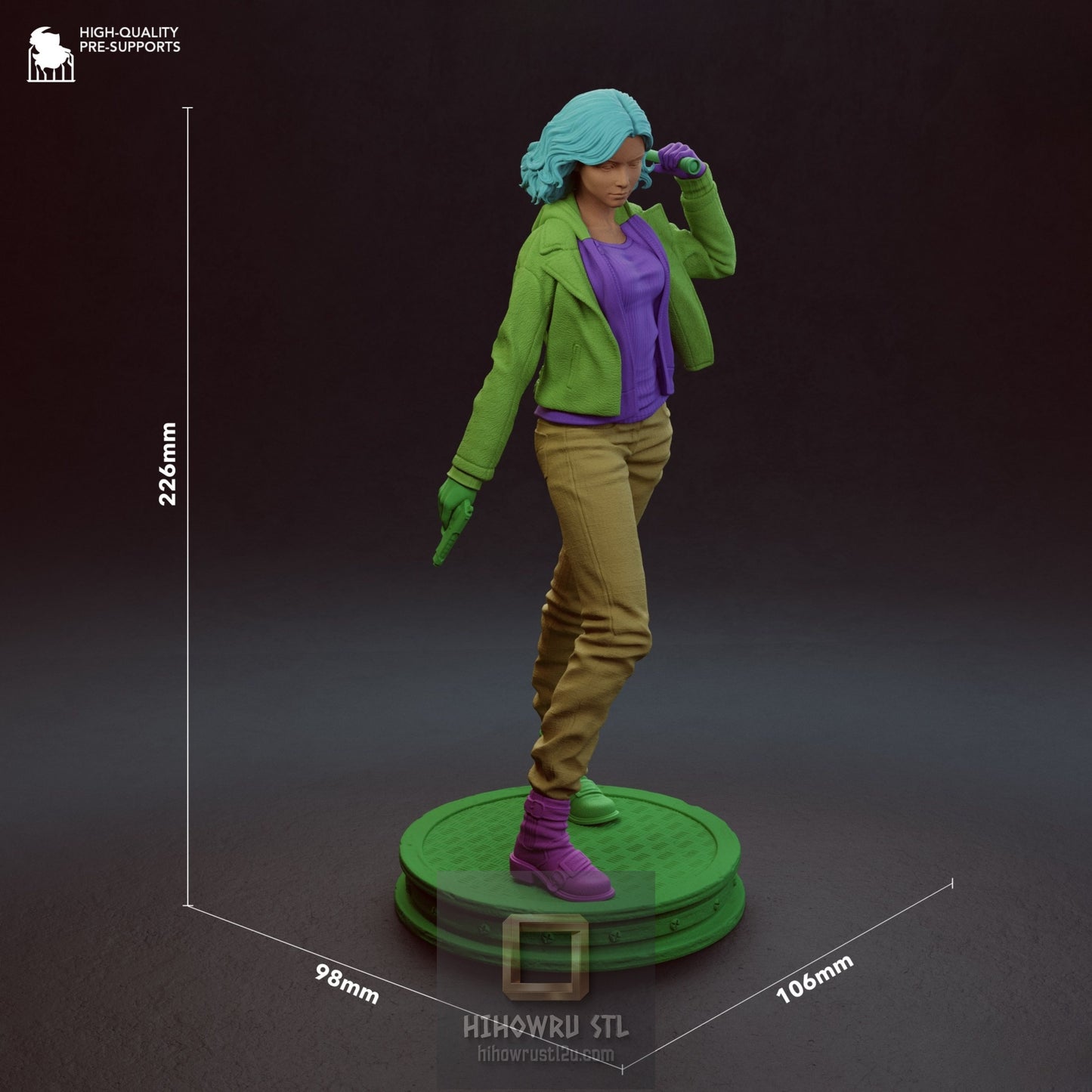 4937 Grace Ashcroft - Resident Evil - STL 3D Print Files
