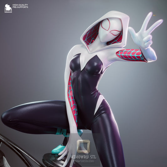 5398 Spider Gwen - Marvel Comics - STL 3D Print Files
