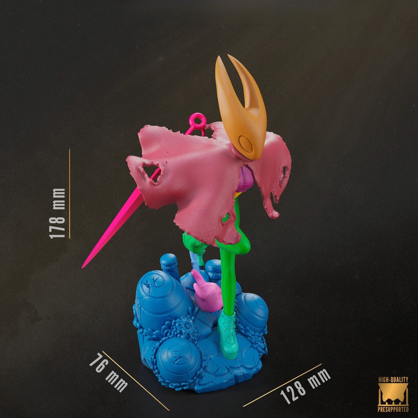 3963 Hornet - Hollow Knight - STL 3D Print Files