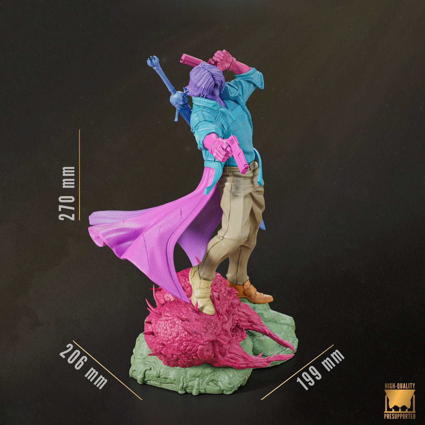 4039 Dante - Devil May Cry - STL 3D Print Files