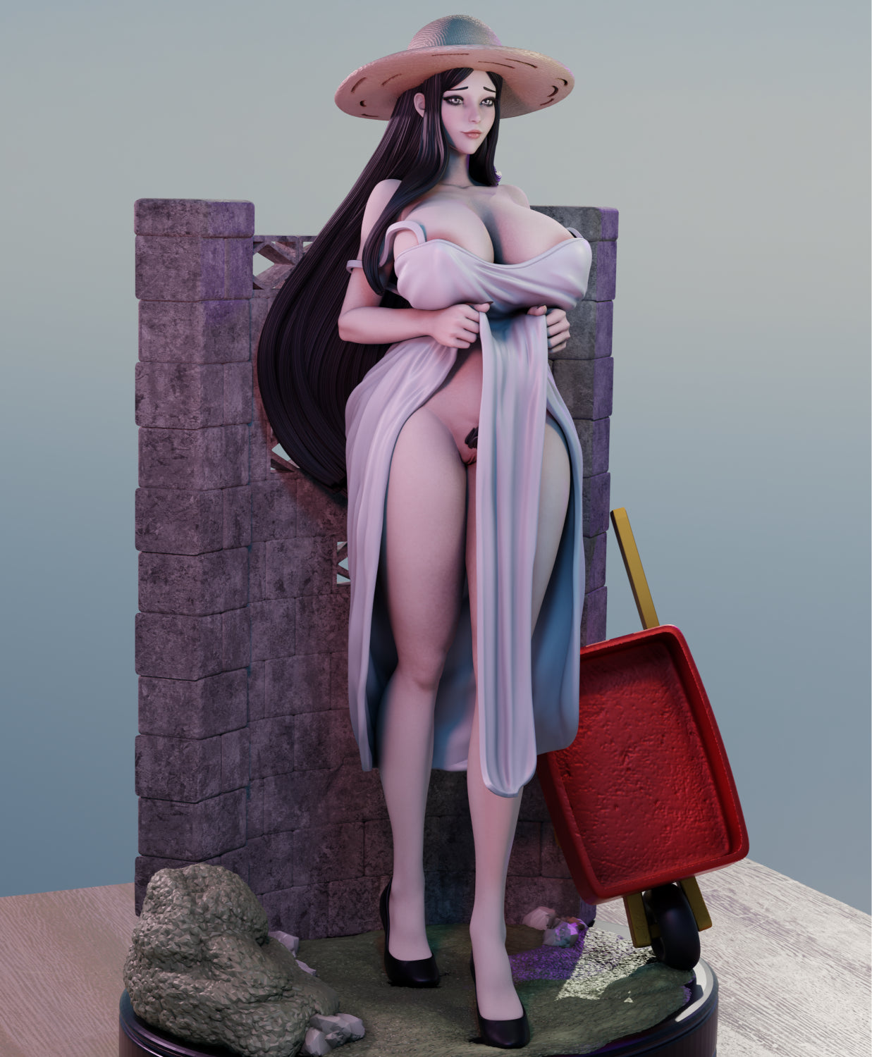 3739 Hachishakusama NSFW - STL 3D Print Files