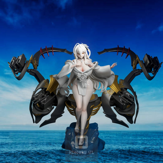 4653 Hakuhou - Azur Lane - STL 3D Print Files