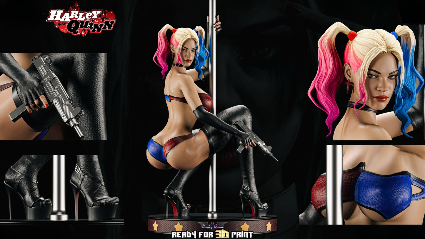 3912 Harley Quinn NSFW - DC Comics - STL 3D Print Files