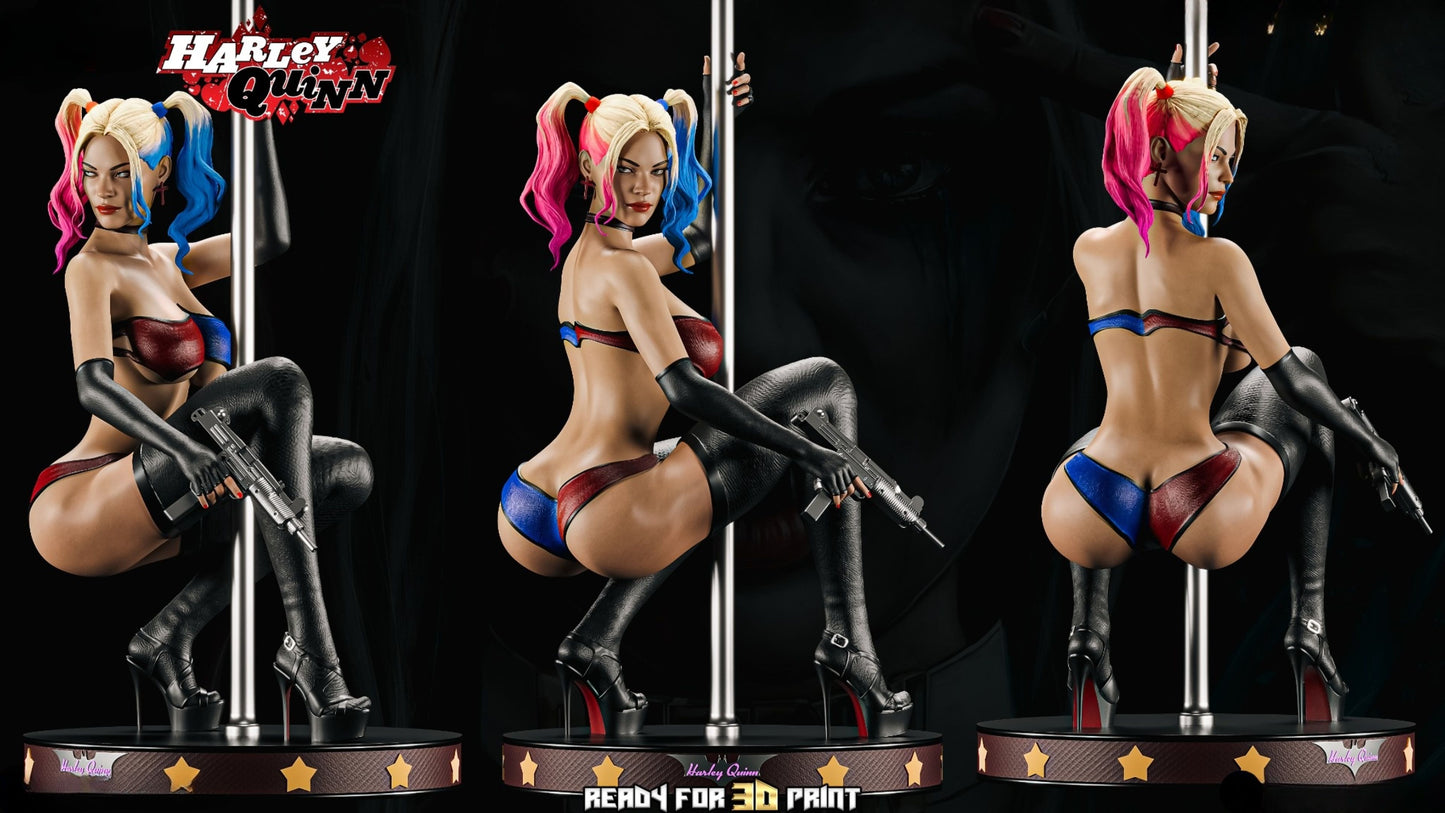 3912 Harley Quinn NSFW - DC Comics - STL 3D Print Files