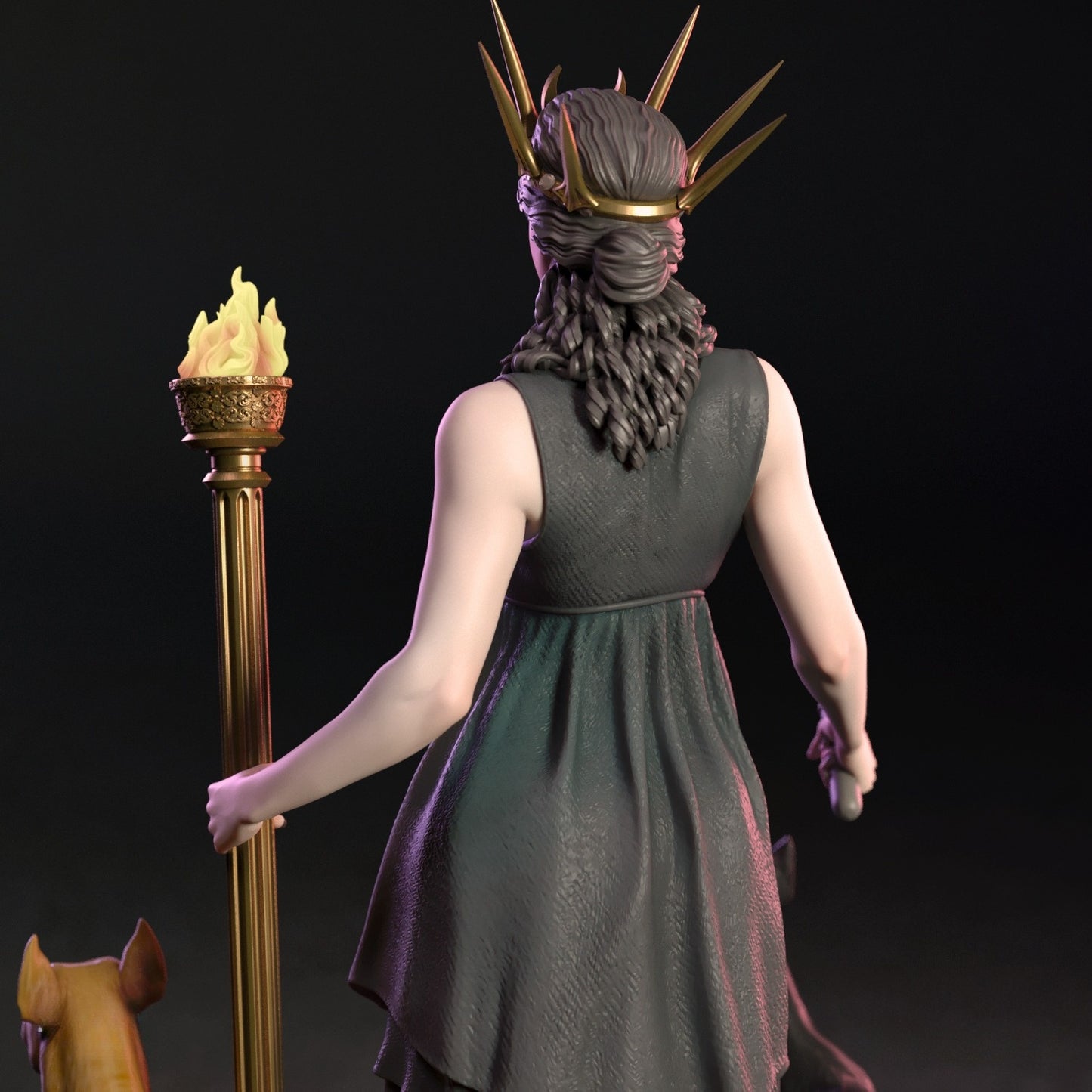 4191 HECATE NSFW - Greek Goddess of Witchcraft - STL 3D Print Files