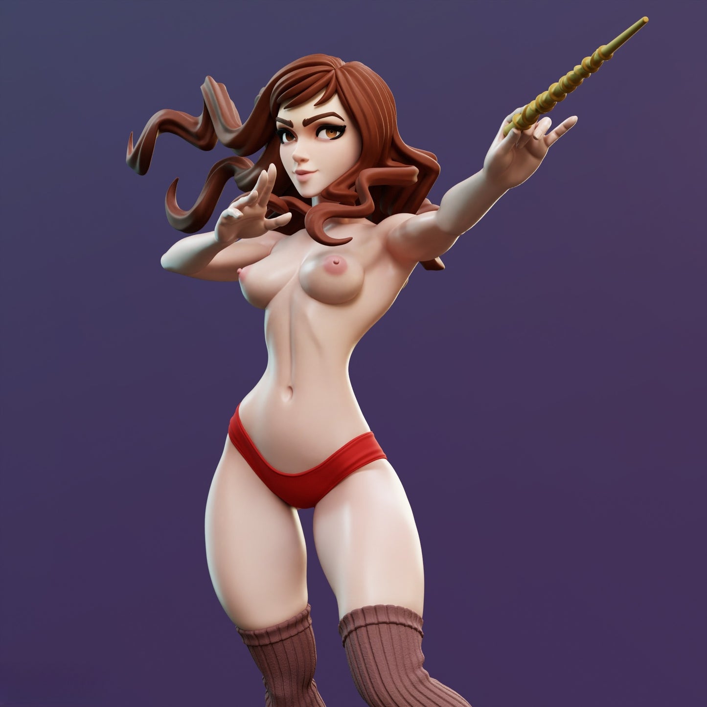 4172 Hermione Granger NSFW - Harry Potter - STL 3D Print Files