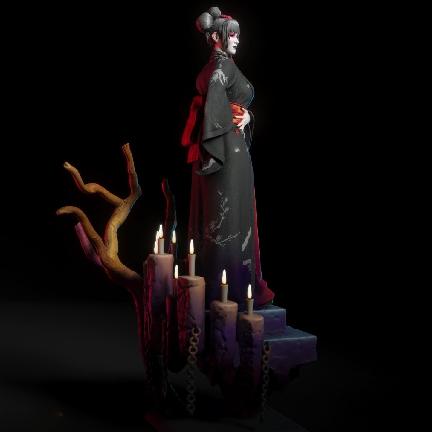 2906 Hikari Geisha NSFW - STL 3D Print Files
