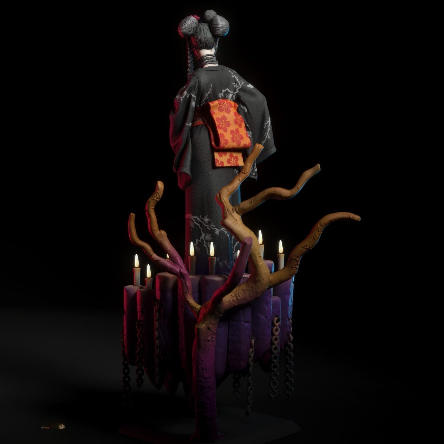2906 Hikari Geisha NSFW - STL 3D Print Files