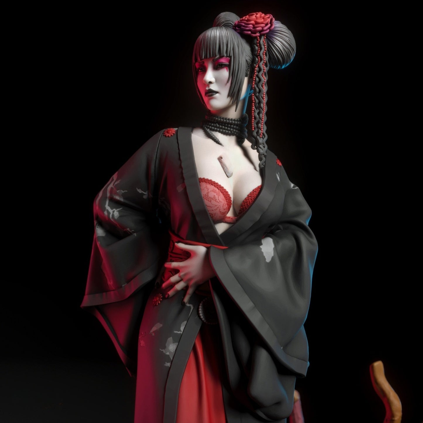 2906 Hikari Geisha NSFW - STL 3D Print Files