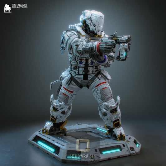 5218 Hugh - Pragmata - STL 3D Print Files
