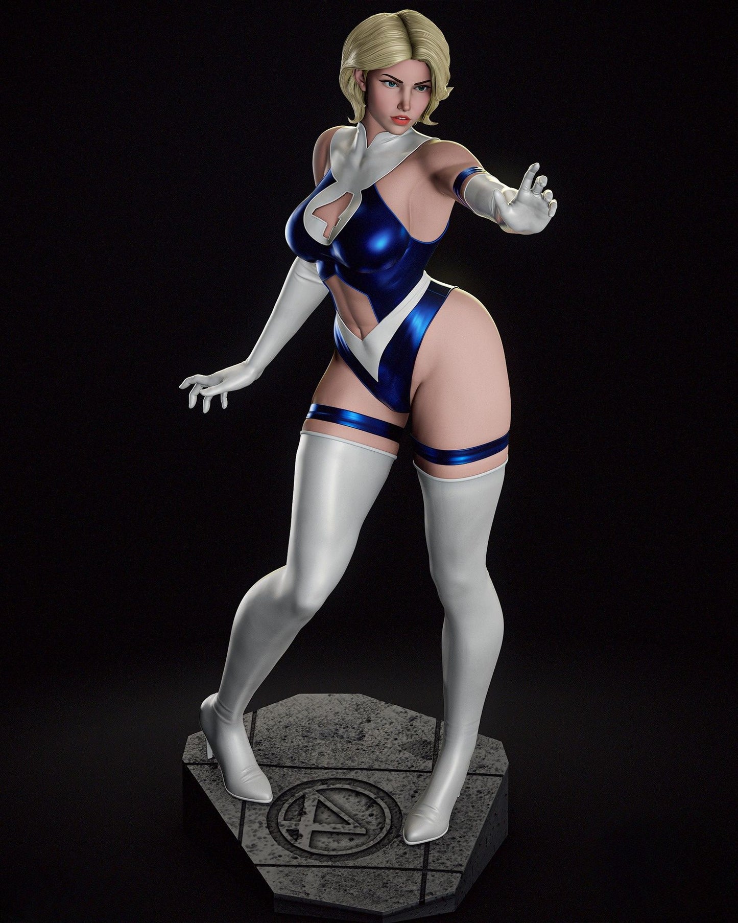 3843 Invisible Woman NSFW - Fantastic Four - STL 3D Print Files