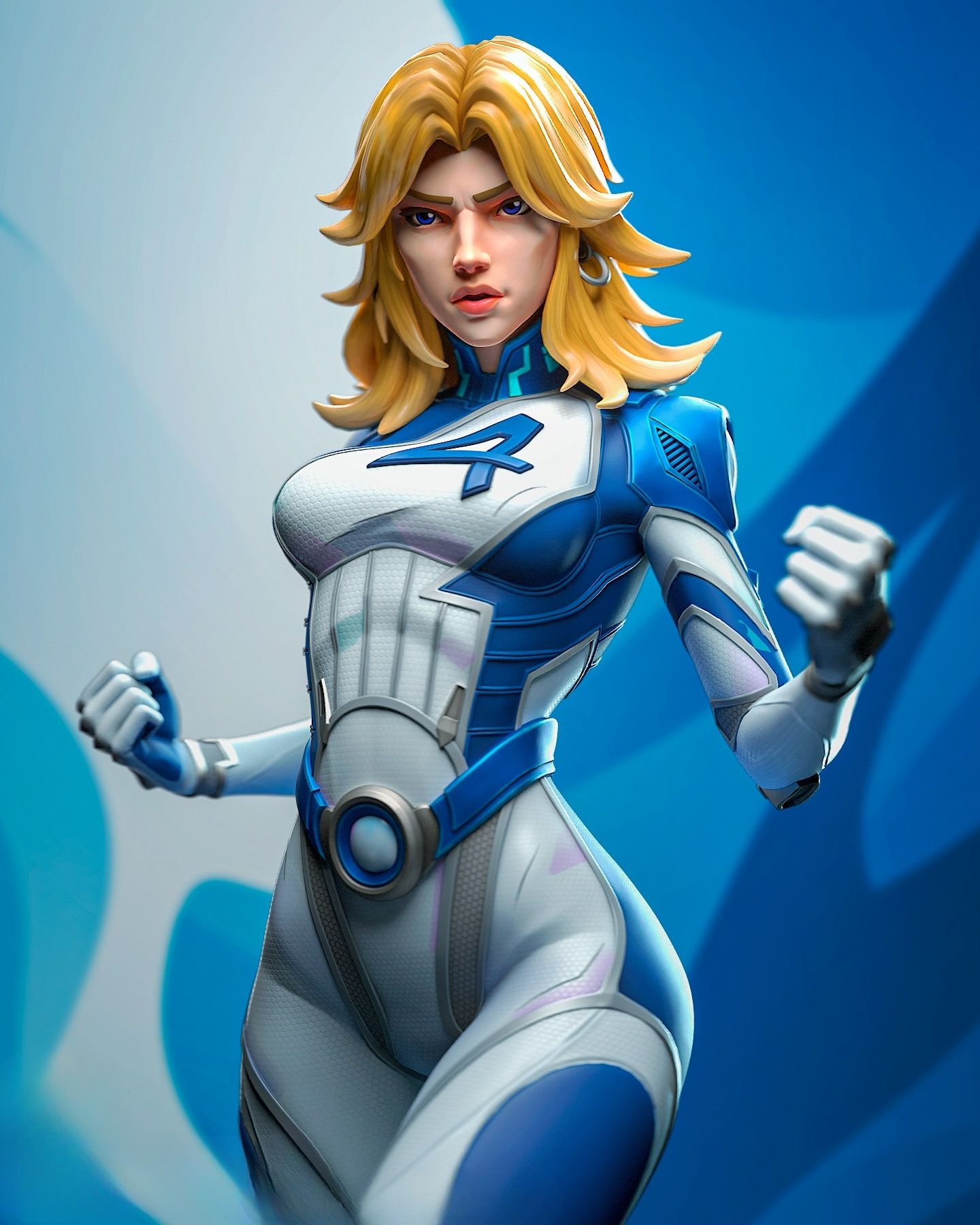 3770 Invisible Woman - Fantastic Four - STL 3D Print Files