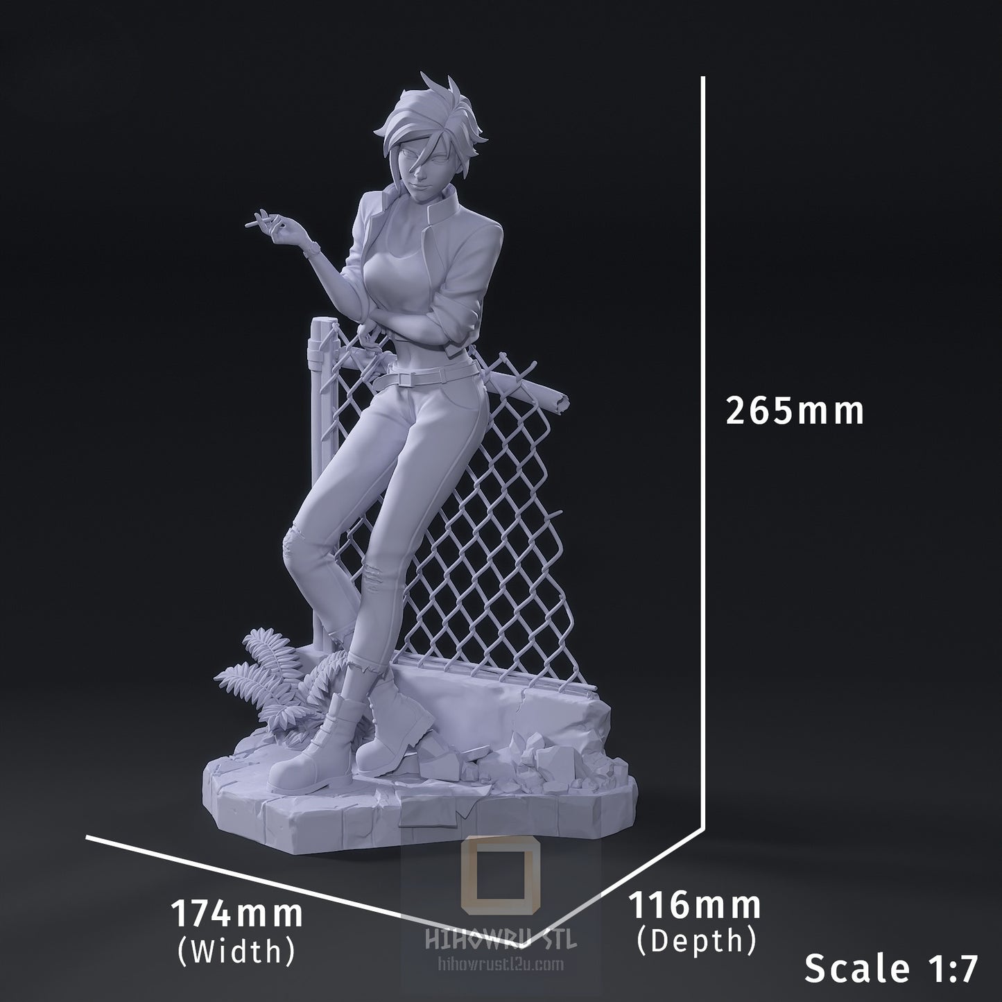 4627 Invisigal - Dispatch - STL 3D Print Files