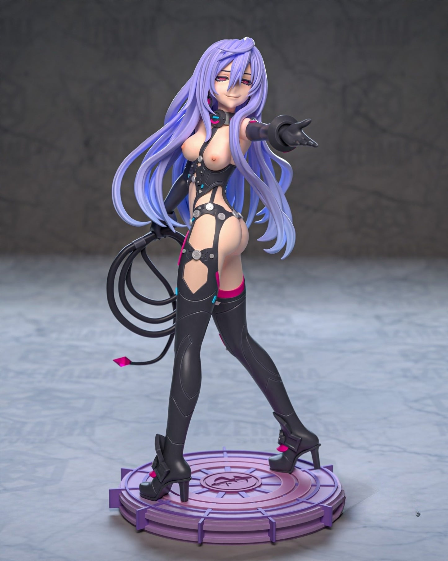 3490 Plutia NSFW - Hyperdimension Neptunia - STL 3D Print Files