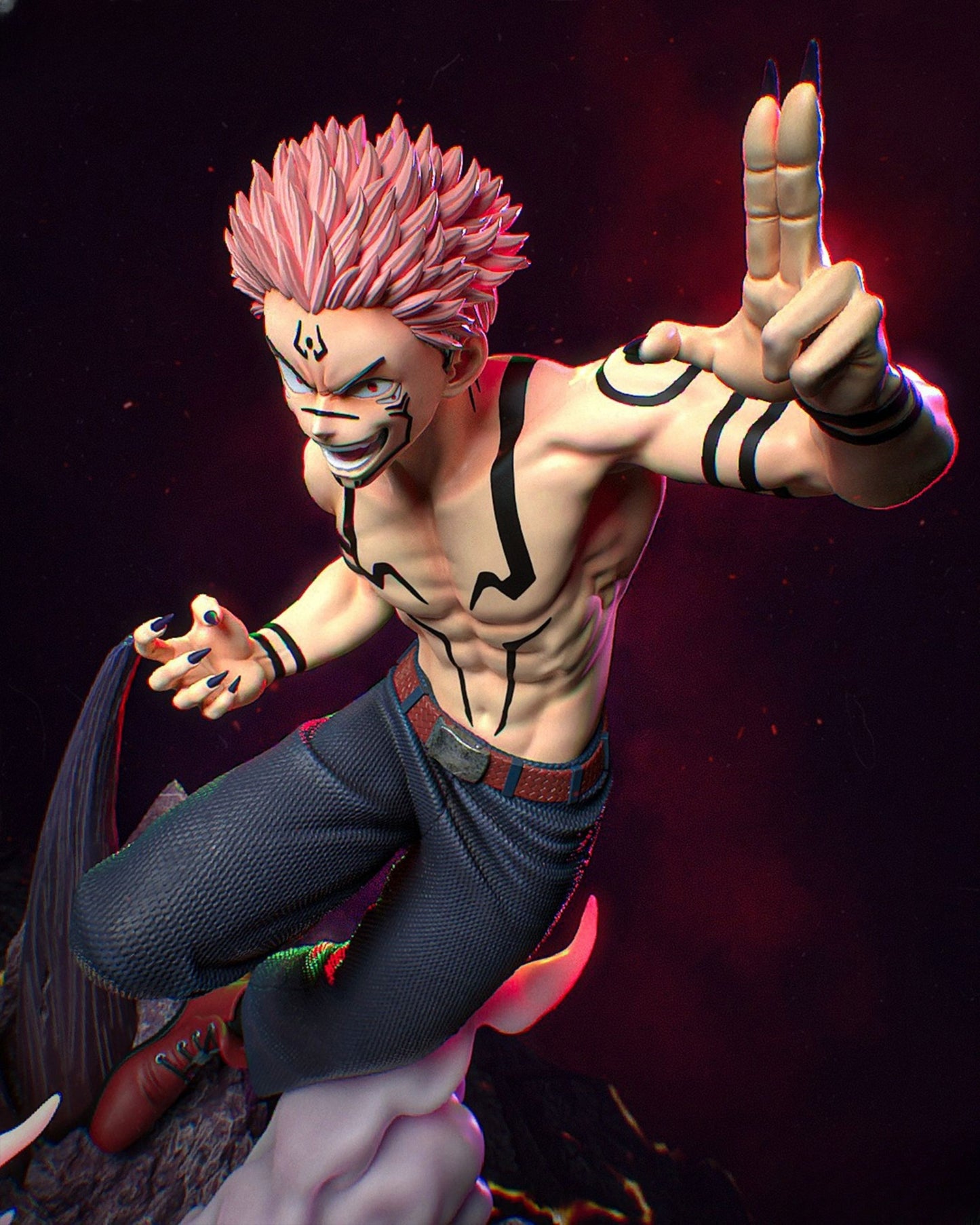 3875 Yuji Itadori - Jujutsu Kaisen - STL 3D Print Files