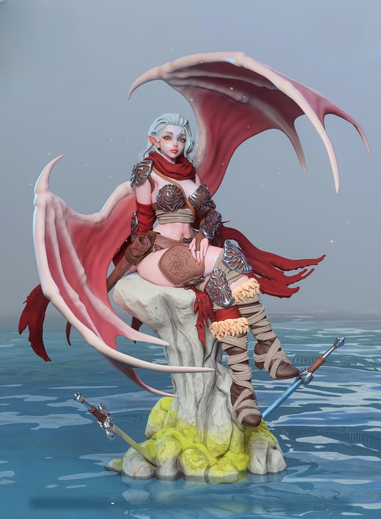 3696 Izel - The Barbarian Succubus - STL 3D Print Files