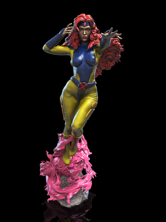 2922 Jean Grey - X-MEN - STL 3D Print Files