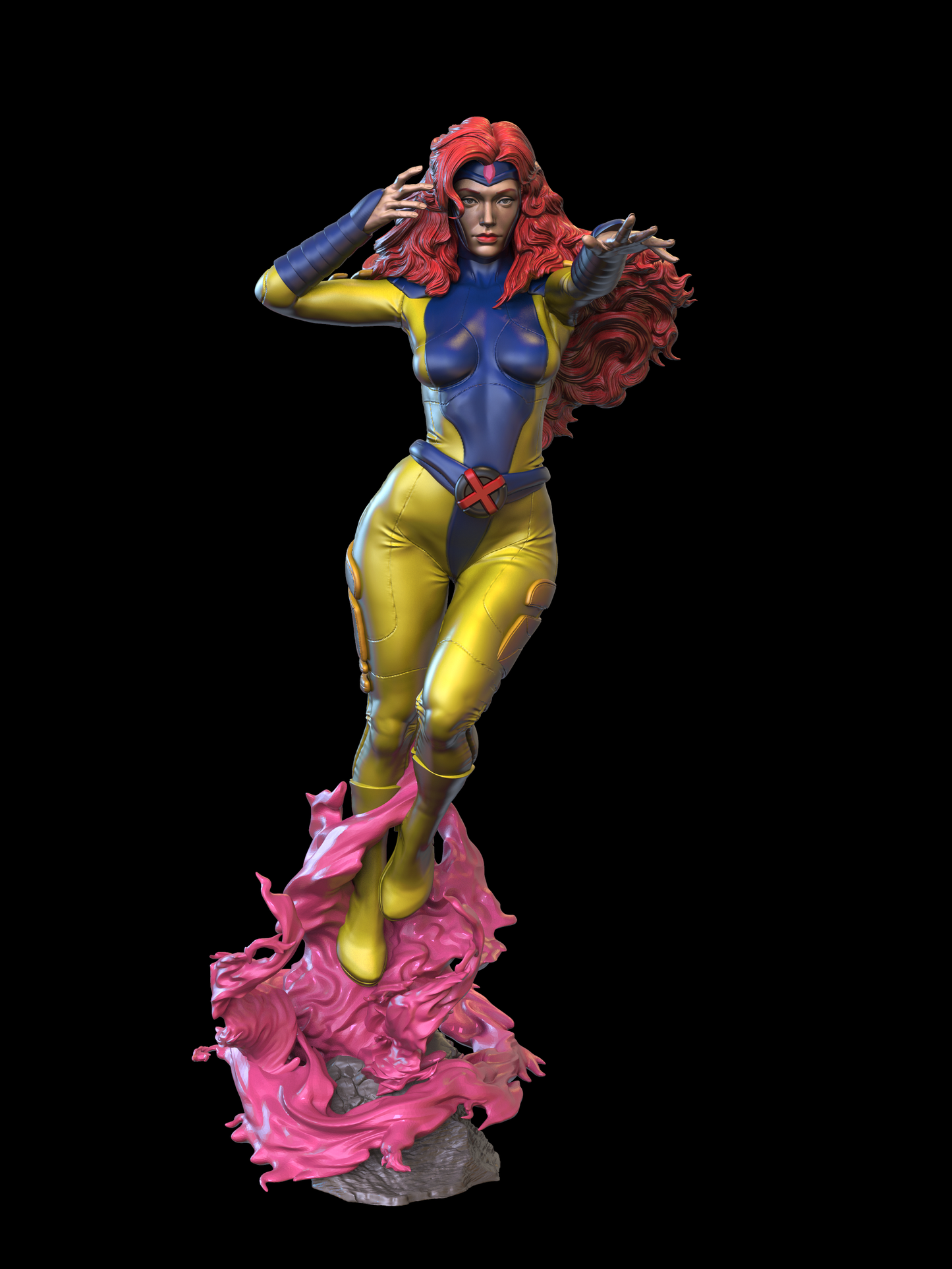 2922 Jean Grey - X-MEN - STL 3D Print Files