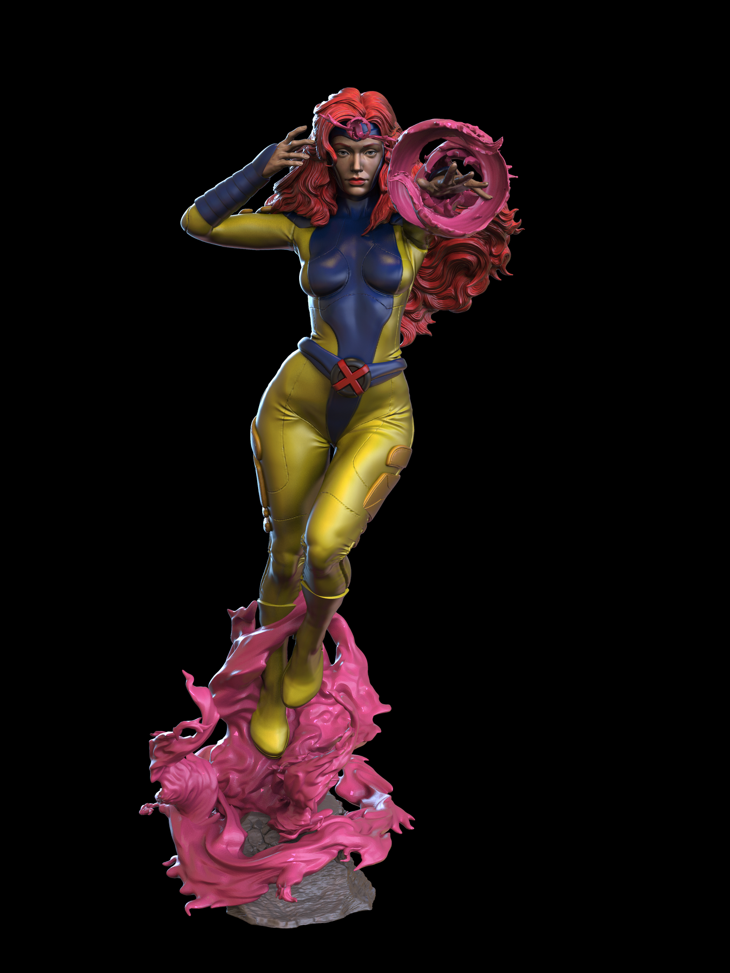 2922 Jean Grey - X-MEN - STL 3D Print Files