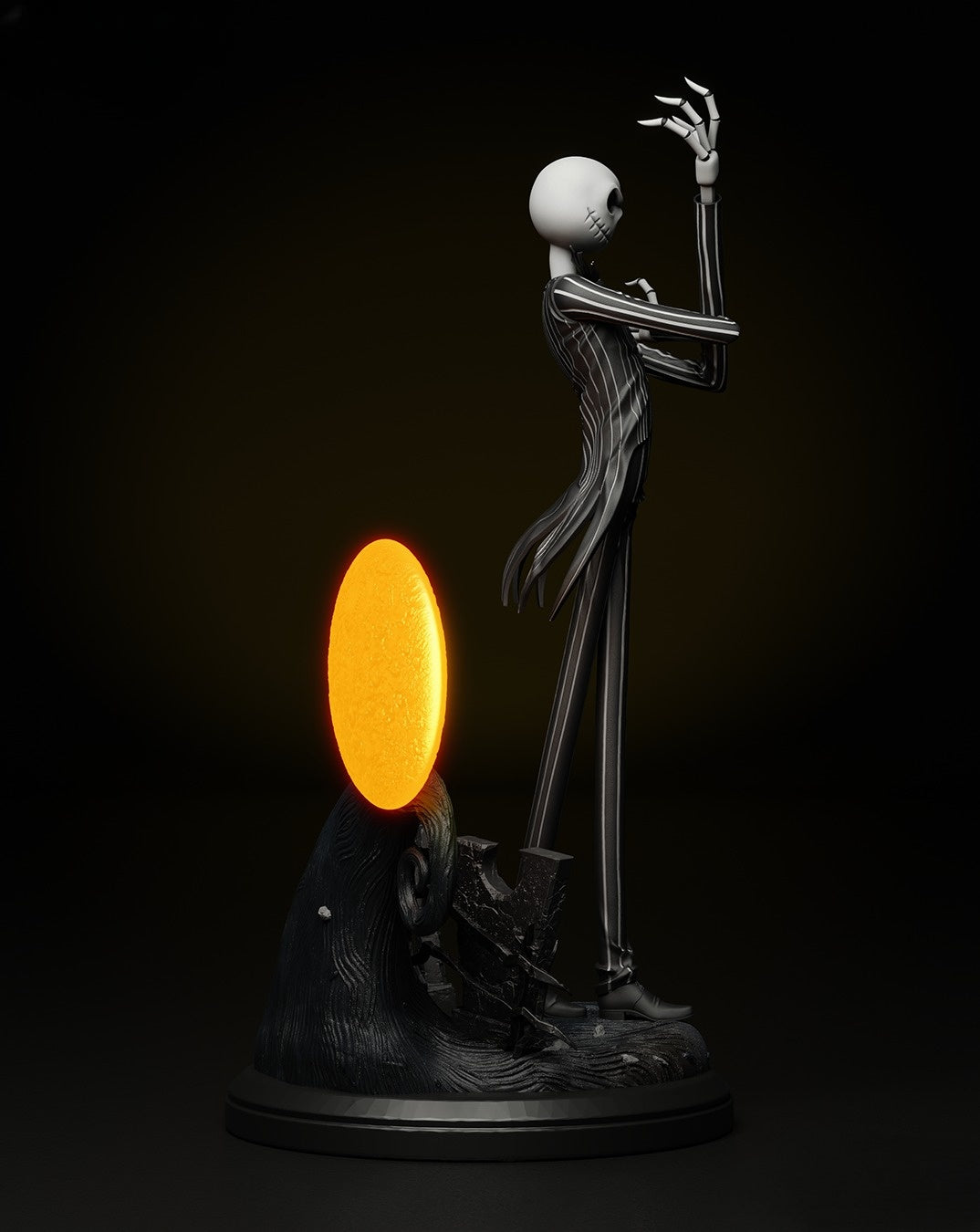 3147 Jack Skellington - The Nightmare Before Christmas - STL 3D Print Files
