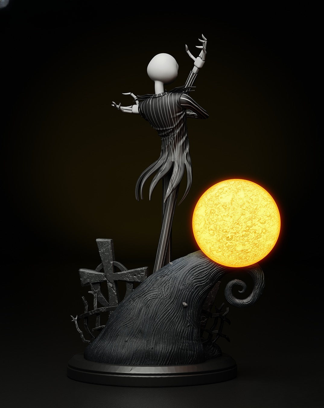 3147 Jack Skellington - The Nightmare Before Christmas - STL 3D Print Files