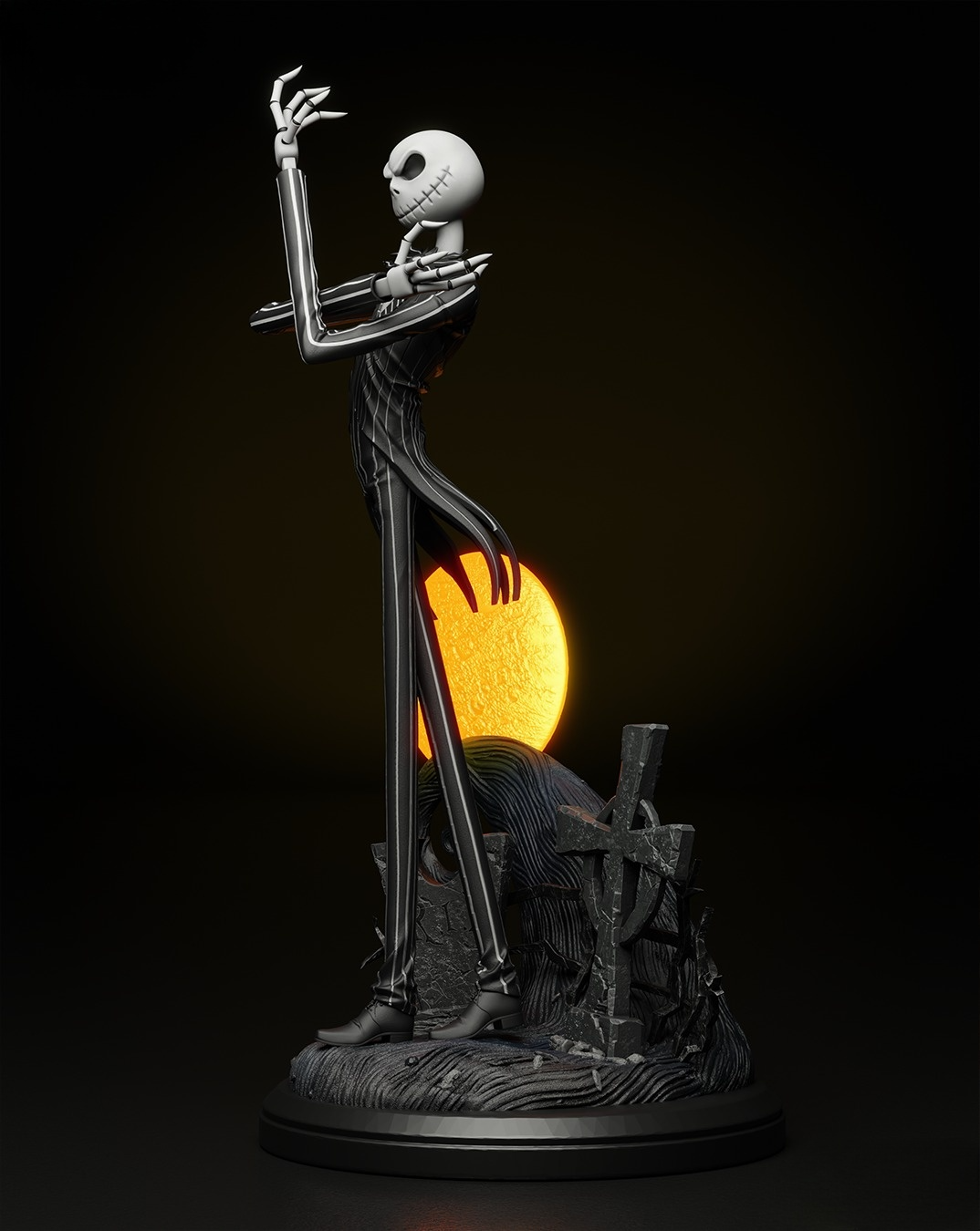 3147 Jack Skellington - The Nightmare Before Christmas - STL 3D Print Files
