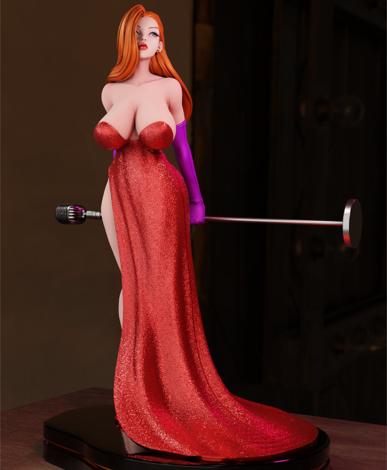 4013 Jessica Rabbit NSFW - STL 3D Print Files