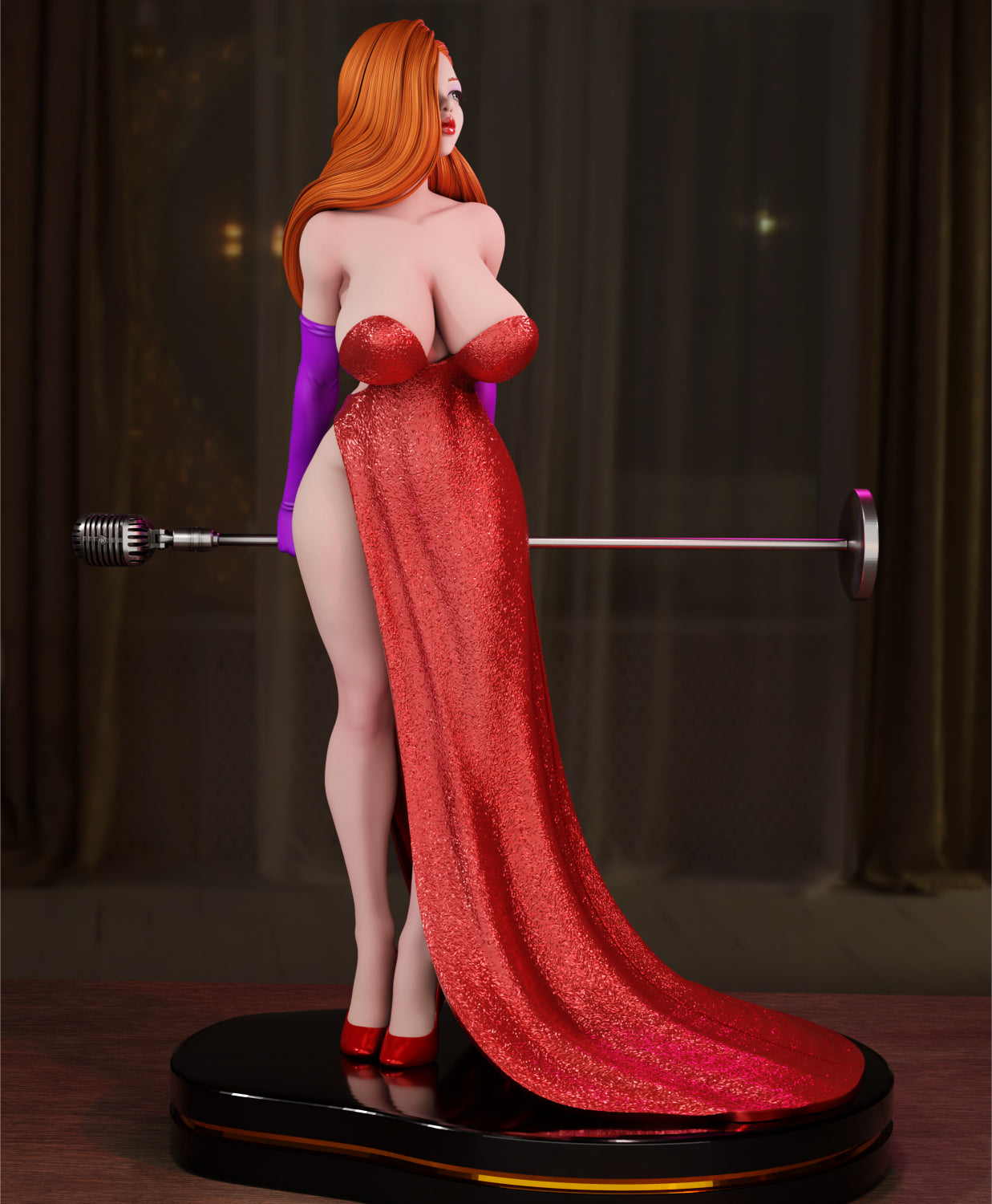 4013 Jessica Rabbit NSFW - STL 3D Print Files