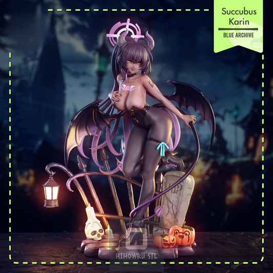 4613 Kakudate Karin - Blue Archive - STL 3D Print Files